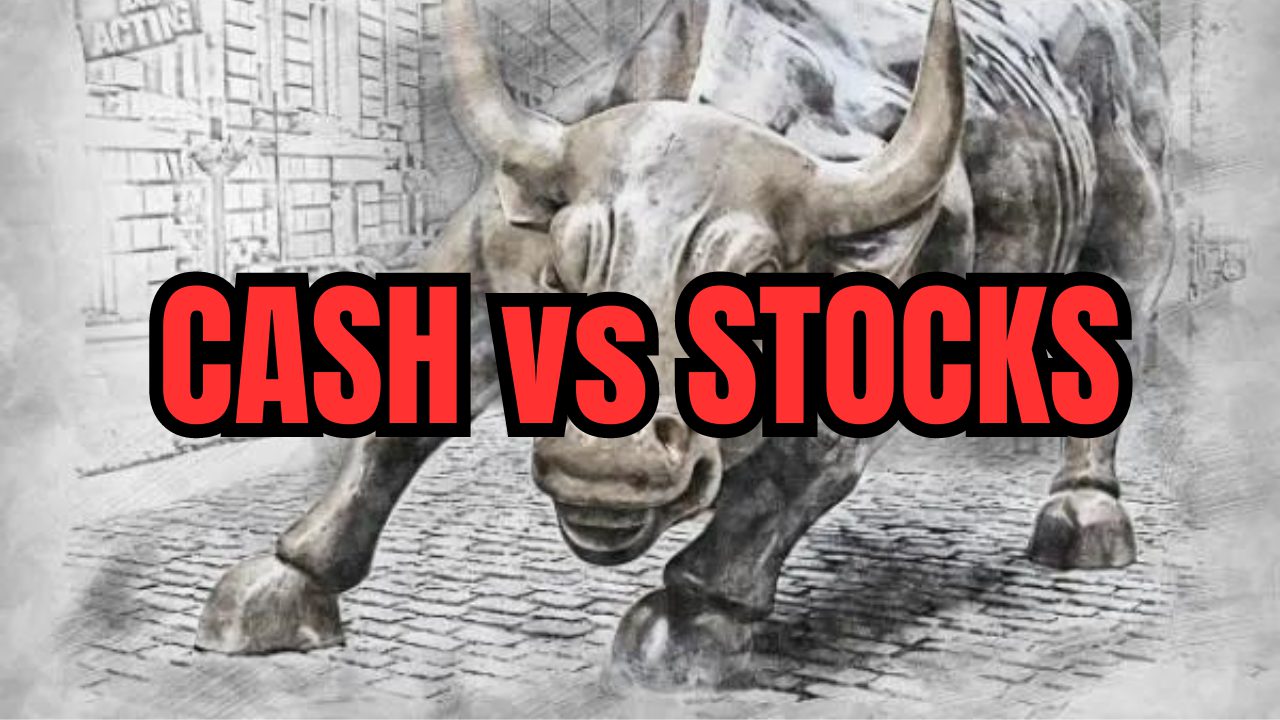 cash vs stocks